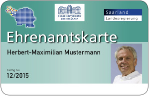 Ehrenamtskarte Regionalverband Ehrenamtskarte Regionalverband