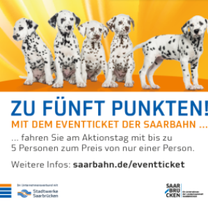 Mit dem EventTicket zum Einkaufen in die Saarbrücker City am Sonntag