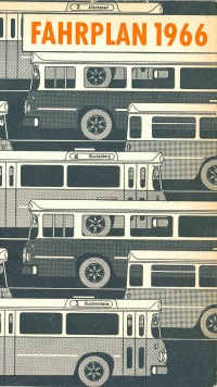 Fahrplanbuch 1966