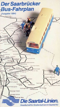 Fahrplanbuch 1984