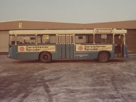MAN-Linienbus WG 759 mit "Gerolsteiner-Werbung", 1976