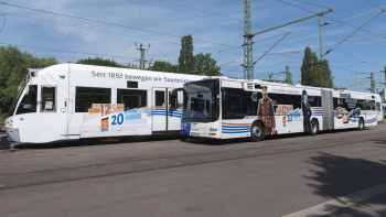 Saarbahn und Bus