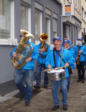 Marching-Band vor dem SSC