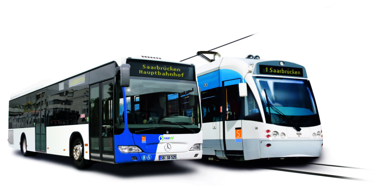 Erfahrende Busfahrer bei der Saarbahn können sich in rund vier Wochen zum Straßenbahnfahrer ausbilden lasse. Bus und Saarbahn freigestellt