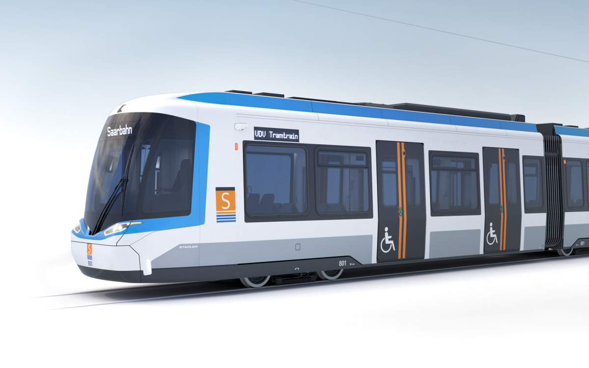 Designentwurf Saarbahn - Neue Fahrzeuge
