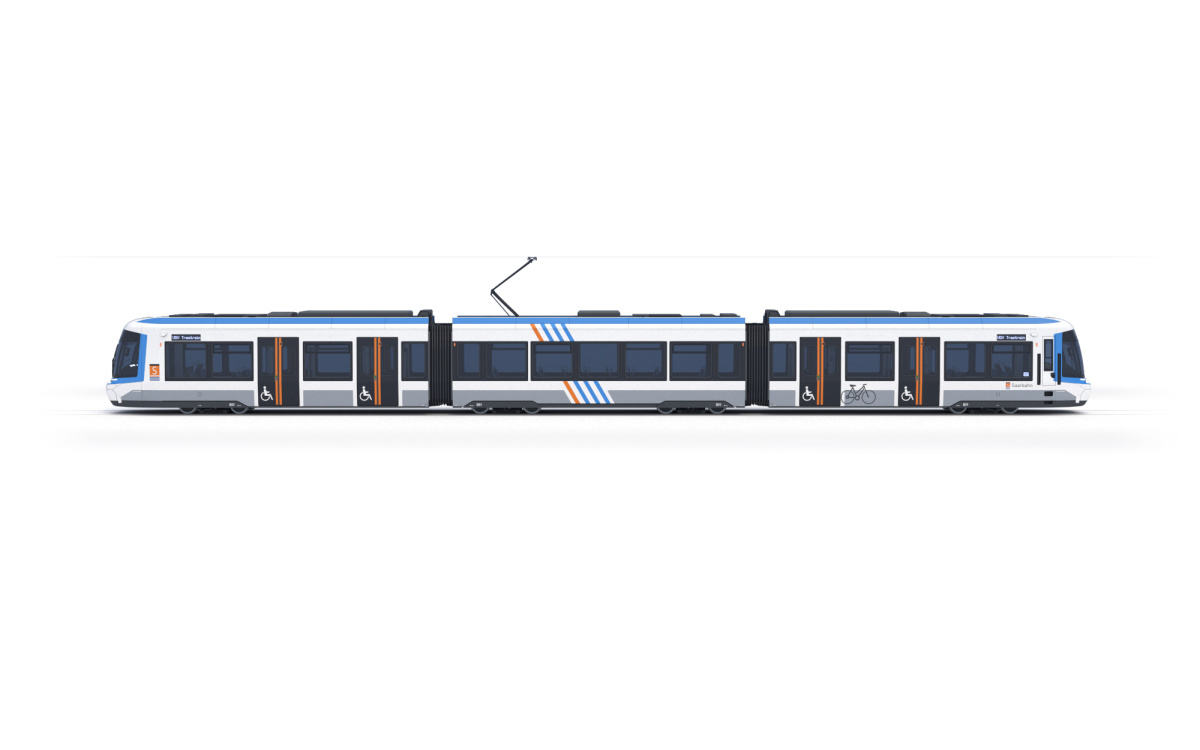 Designentwurf Saarbahn - Neue Fahrzeuge