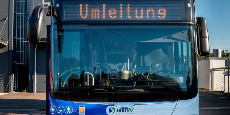 Umleitung Bus
