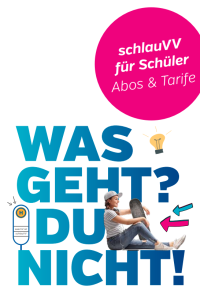 Flyer schlauVV für Schüler