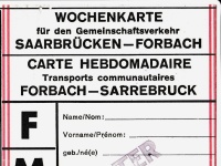 Wochenkarte der 70er Jahre für die Linie 30 