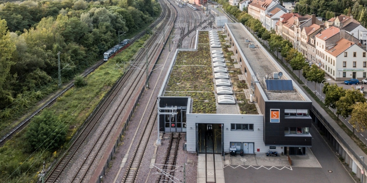 Werkstatt Brebach Saarbahn-Werkstatt