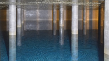 Blick ins Innere eines Trinkwasserhochbehälters - Gehlenberg Image